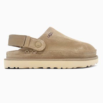 UGG Australia США Slipper Goldenstar Clog Beige Уггі шльопки без хутра бежеві замшеві Австралія - Розмір 35 (US 4) 1016222943 фото