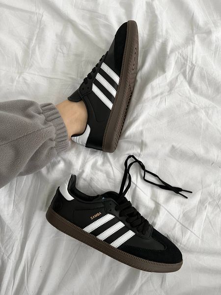 США Adidas Humanrace Samba Black жіночі, чоловічі шкіряні якісні кросівки Адідас Самба чорні - Розмір 36 (US 5) 11167959 фото