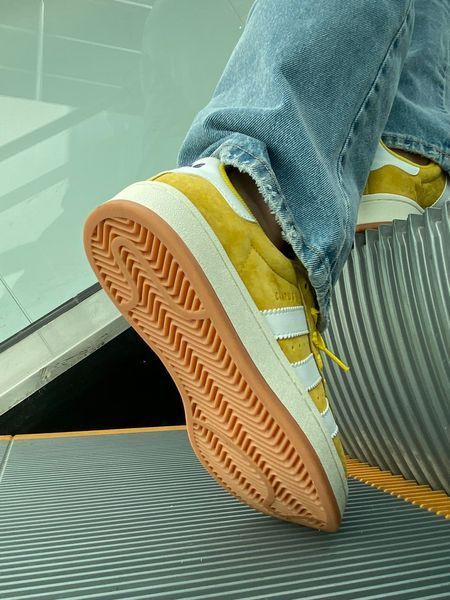 США Adidas Campus 00s Yellow жіночі, чоловічі шкіряні якісні кросівки Адідас Кампус жовті - Розмір 36 (US 5) 11167659 фото