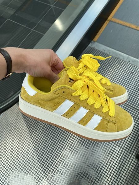 США Adidas Campus 00s Yellow жіночі, чоловічі шкіряні якісні кросівки Адідас Кампус жовті - Розмір 36 (US 5) 11167659 фото