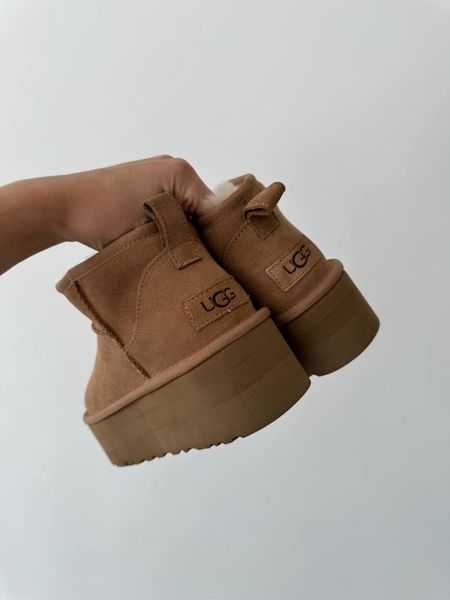 Ugg Australia США Classic Ultra Mini Platform Chestnut Уггі ультра міні платформа руді УГГ Австралія - Розмір 35 (US 4) 211155121 фото