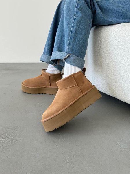 Ugg Australia США Classic Ultra Mini Platform Chestnut Уггі ультра міні платформа руді УГГ Австралія - Розмір 35 (US 4) 211155121 фото