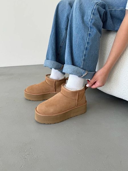 Ugg Australia США Classic Ultra Mini Platform Chestnut Уггі ультра міні платформа руді УГГ Австралія - Розмір 35 (US 4) 211155121 фото