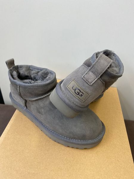 UGG Australia США Ultra Mini II Сірі цільна овчина ультра міні Угг Австралія - Розмір 35 (US 4) 2110199 фото