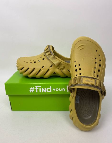 Crocs Оригінал ECHO CLOG Desert Grass Жовті Крокс США (1670855292) - 40-41 (Стопа 25.9-26.7см) M8/W10 113943 фото