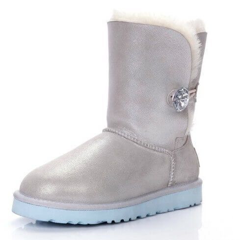 UGG Australia США Bailey Bling I do Серебро натуральні міні Угг Австралія - Розмір 35 (US 4) 2111031 фото