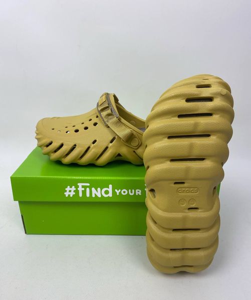 Crocs Оригінал ECHO CLOG Desert Grass Жовті Крокс США (1670855292) - 40-41 (Стопа 25.9-26.7см) M8/W10 113943 фото