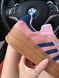 США Adidas Gazelle Bold Pink Glow Platform жіночі шкіряні якісні кросівки Адідас Газель Платформа рожеві сині 0320 - Розмір 36 (US 5) 11168059 фото 5