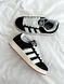 США Adidas Campus 00s White Black жіночі, чоловічі шкіряні якісні кросівки Адідас Кампус чорно білі - Розмір 36 (US 5) 11167559 фото 1