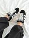 США Adidas Campus 00s White Black жіночі, чоловічі шкіряні якісні кросівки Адідас Кампус чорно білі - Розмір 36 (US 5) 11167559 фото 4