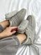США Adidas Campus xx BAD BUNNY Light Grey жіночі, чоловічі шкіряні якісні кросівки Адідас Кампус світло сірі - Розмір 36 (US 5) 11167509 фото 14