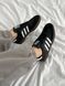 США Adidas Humanrace Samba Black жіночі, чоловічі шкіряні якісні кросівки Адідас Самба чорні - Розмір 36 (US 5) 11167959 фото 8