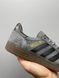 США Adidas Spezial Grey Black Brown жіночі, чоловічі шкіряні якісні кросівки Адідас Спезіал сірі корічневі - Розмір 36 (US 5) 11167909 фото 9