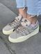 США Adidas Campus BAD BUNNY Brown Beige жіночі, чоловічі шкіряні якісні кросівки Адідас Кампус коричнево бежеві - Розмір 36 (US 5) 11167459 фото 6