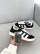 США Adidas Campus 00s White Black жіночі, чоловічі шкіряні якісні кросівки Адідас Кампус чорно білі - Розмір 36 (US 5) 11167559 фото 8