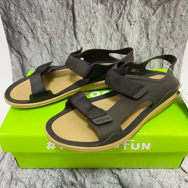 Crocs Оригінал Swiftwater Expedition™ Sandal Кофе Чоловічі та Жіночі Крокс США (206526) - 36 (Стопа 22.5-23.2см) M4/W6 100109 фото