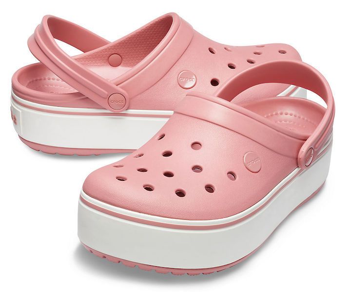 Crocs Оригінал Crocband™ Platform Clog Blossom Жіночі Крокс США (205434) - 36 (Стопа 22.5-23.2см) M4/W6 100485 фото