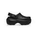 Crocs Stomp Clog Platform Оригінал Крокс на платформі Black Чорні Women Sabo Сабо США - Чоловічі та Жіночі - 36 (Стопа 22.5-23.2см) M4/W6 9977453 фото 3