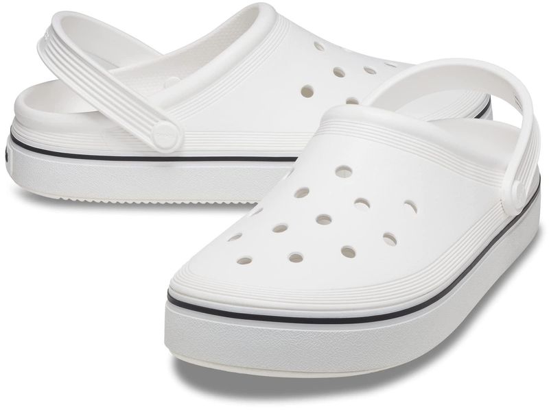 Crocs Оригінал Classic Off Court White Білі Крокс США (1670855291) - 36 (Стопа 22.5-23.2см) M4/W6 114373 фото