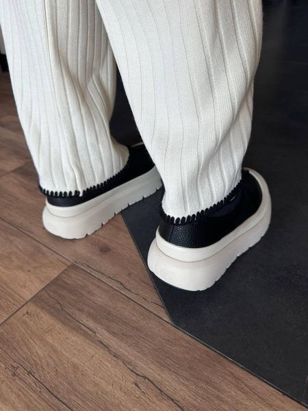 UGG Australia США Tasman Weather Hybrid Slipper Black/Beige Уггі тасман з силіконом чорні з бежевим шкіряні Австралія - Розмір 35 (US 4) 1016222344 фото