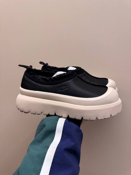 UGG Australia США Tasman Weather Hybrid Slipper Black/Beige Уггі тасман з силіконом чорні з бежевим шкіряні Австралія - Розмір 35 (US 4) 1016222344 фото