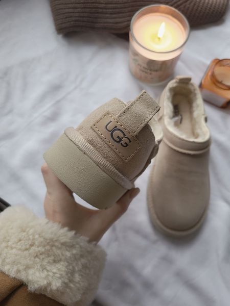 UGG Australia США Ugg Classic Micro Boot Beige мікро міні Уггі пісочні бежеві замшеві Австралія - Розмір 35 (US 4) 1016222644 фото