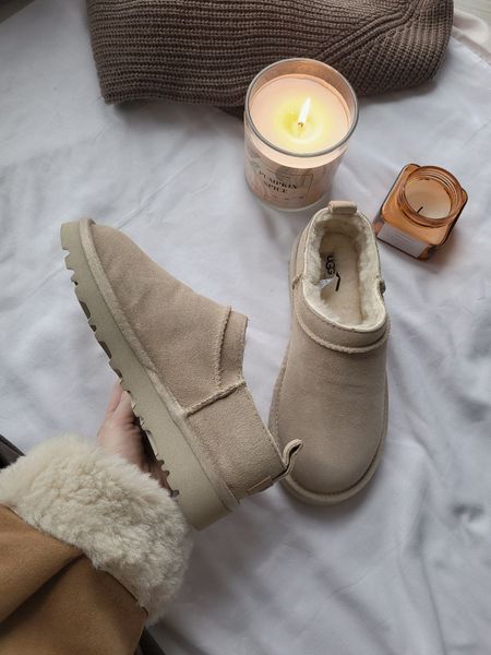 UGG Australia США Ugg Classic Micro Boot Beige мікро міні Уггі пісочні бежеві замшеві Австралія - Розмір 35 (US 4) 1016222644 фото