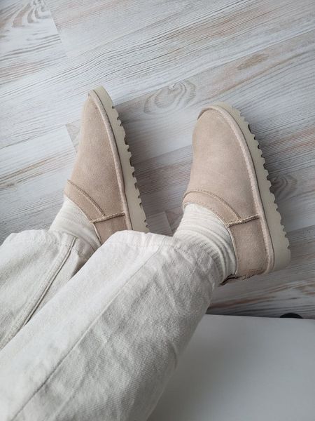 UGG Australia США Ugg Classic Micro Boot Beige мікро міні Уггі пісочні бежеві замшеві Австралія - Розмір 35 (US 4) 1016222644 фото
