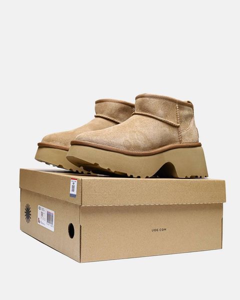 UGG Australia США Ugg Classic Ultra Mini Height Chestnut Ультра міні Уггі на платформі руді замшеві Австралія - Розмір 35 (US 4) 1016222744 фото