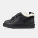 UGG Australia США Slipper Lowmel Sneaker Leather Black Уггі кросівки з хутром чорні шкіряні Австралія - Розмір 35 (US 4) 1016222844 фото 6