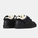 UGG Australia США Slipper Lowmel Sneaker Leather Black Уггі кросівки з хутром чорні шкіряні Австралія - Розмір 35 (US 4) 1016222844 фото 2