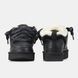 UGG Australia США Slipper Lowmel Sneaker Leather Black Уггі кросівки з хутром чорні шкіряні Австралія - Розмір 35 (US 4) 1016222844 фото 5