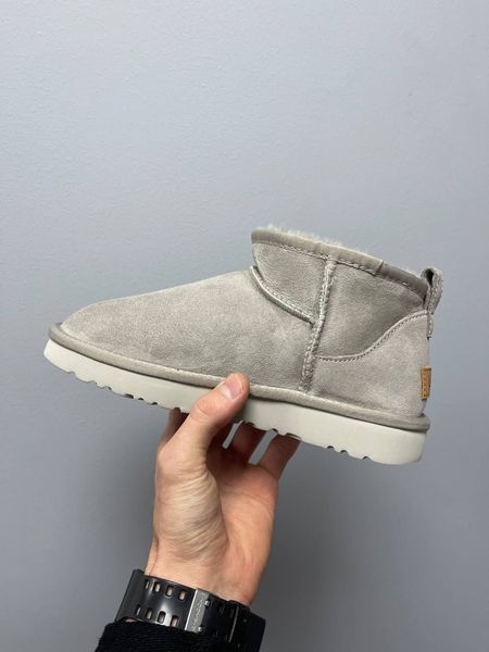 UGG Australia США Classic Ultra Mini Light Grey світло сірі уггі ультра міні УГГ Австралія - Розмір 35 (US 4) 2111566 фото