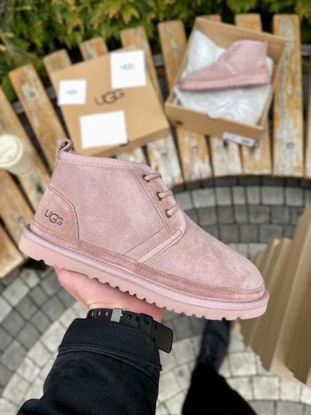 UGG Australia США Neumel Pink Suede II рожеві натуральні зимові ньюмель Угг Австралія - Розмір 35 (US 4) 2111445 фото