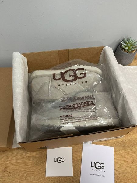 UGG Australia США Classic Ultra Mini Light Grey світло сірі уггі ультра міні УГГ Австралія - Розмір 35 (US 4) 2111566 фото