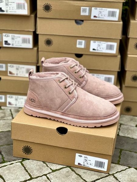 UGG Australia США Neumel Pink Suede II рожеві натуральні зимові ньюмель Угг Австралія - Розмір 35 (US 4) 2111445 фото