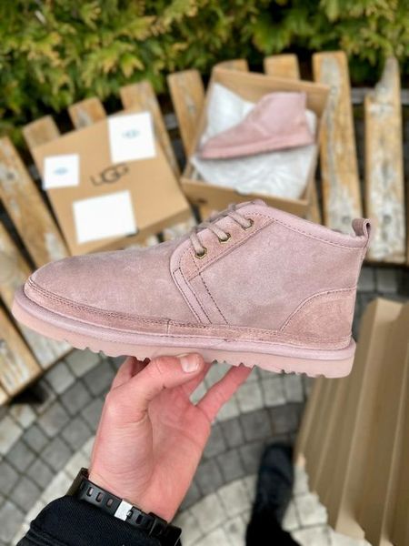 UGG Australia США Neumel Pink Suede II рожеві натуральні зимові ньюмель Угг Австралія - Розмір 35 (US 4) 2111445 фото