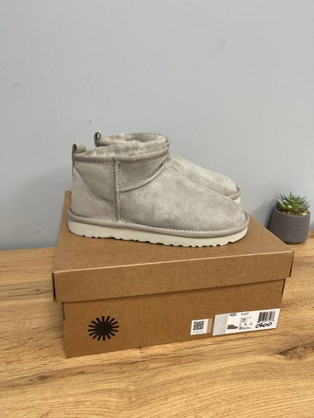 UGG Australia США Classic Ultra Mini Light Grey світло сірі уггі ультра міні УГГ Австралія - Розмір 35 (US 4) 2111566 фото