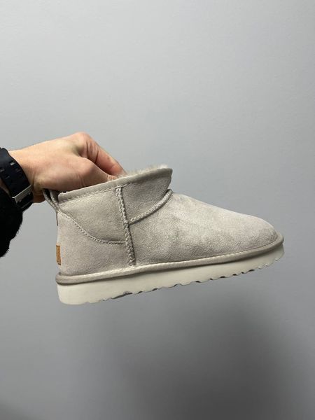 UGG Australia США Classic Ultra Mini Light Grey світло сірі уггі ультра міні УГГ Австралія - Розмір 35 (US 4) 2111566 фото