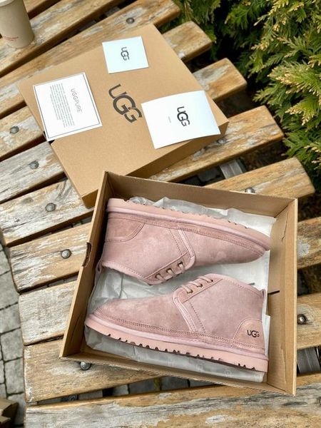 UGG Australia США Neumel Pink Suede II рожеві натуральні зимові ньюмель Угг Австралія - Розмір 35 (US 4) 2111445 фото