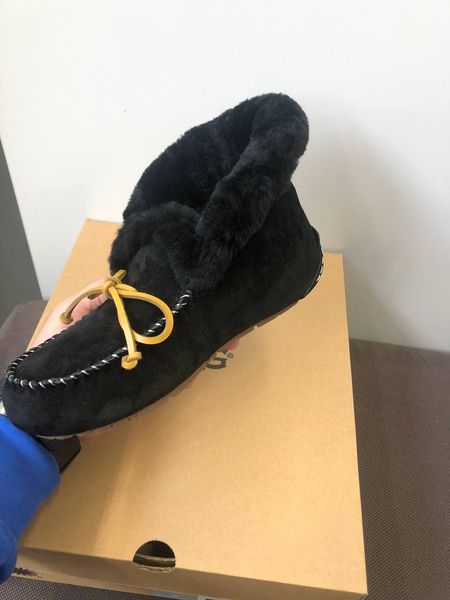 UGG Australia Мокасини Alena США Чорний натуральні зимові черевики міні Угг Австралія - Розмір 35 (US 4) 2111181 фото