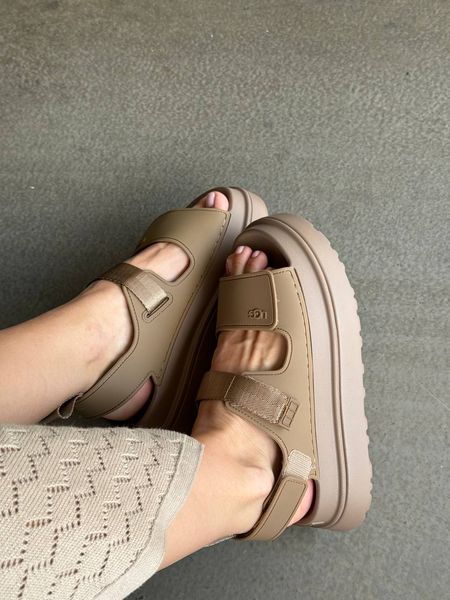 UGG Australia США Goldenglow Sandals Brown Уггі сандалі на платформі коричневі Австралія - Розмір 35 (US 4) 10718145711 фото