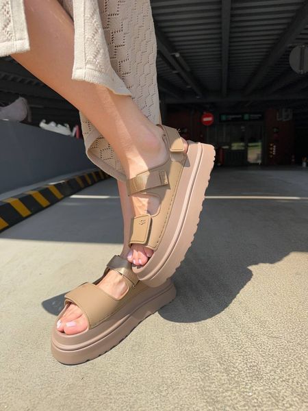 UGG Australia США Goldenglow Sandals Brown Уггі сандалі на платформі коричневі Австралія - Розмір 35 (US 4) 10718145711 фото