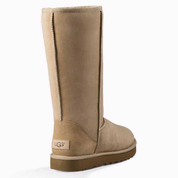 UGG Australia США Classic Tall II Песок цільна овчина Угг Австралия - Розмір 35 (US 4) 2110529 фото