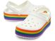 Crocs Оригінал Crocband™ Platform Clog Light Raibow Жіночі Крокс США (205434) - 36 (Стопа 22.5-23.2см) M4/W6 100392 фото 3