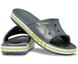 Crocs Оригінал Bayaband Slide Charcoal Cірі Чоловічі Жіночі Сабо Шльопанці Крокс США (205393-12) - 36 (Стопа 22.5-23.2см) M4/W6 105422 фото 6