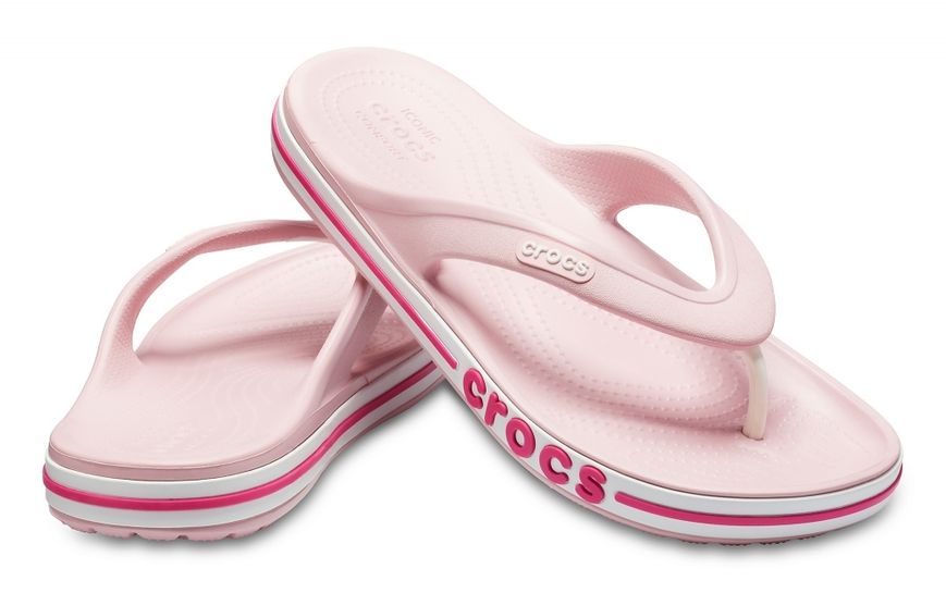 Crocs Оригінал Bayaband ™ Flip Petal / Pink Жіночі Крокс США (205393) - 36 (Стопа 22.5-23.2см) M4/W6 100752 фото