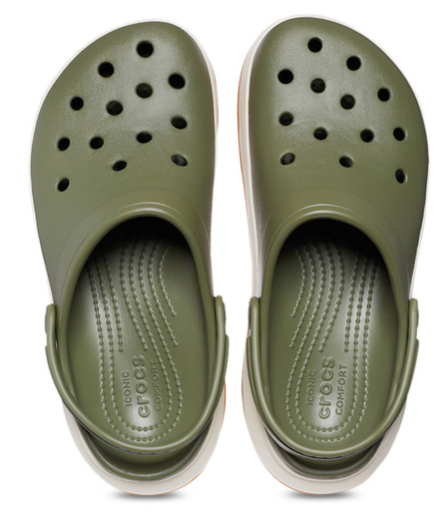 Crocs Оригінал Crocband™ Full Force Clog Війскові зелені Чоловічі Крокс США (206122) - 36 (Стопа 22.5-23.2см) M4/W6 100297 фото