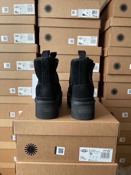 Ugg Australia США Classic Neumal Platform Chelsea Black Уггі ньюмель платформа чорні УГГ Австралія - Розмір 35 (US 4) 211155225 фото