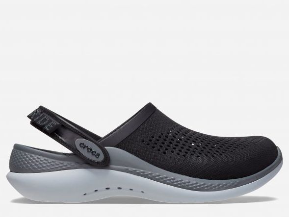 Crocs Оригінал LiteRide 360 &trade; чорна та біла підошва Black/Slate Grey 2022 Чоловічі Жіночі Крокс США (204592-31) - 36 (Стопа 22.5-23.2см) M4/W6 104400 фото
